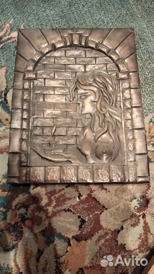 Картина медная чеканка