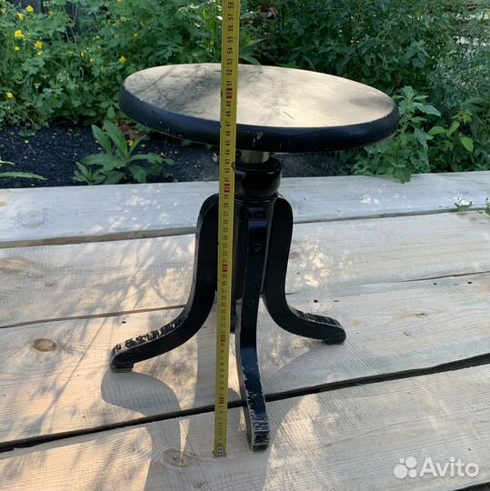 Стул для игры на пианино, дерево