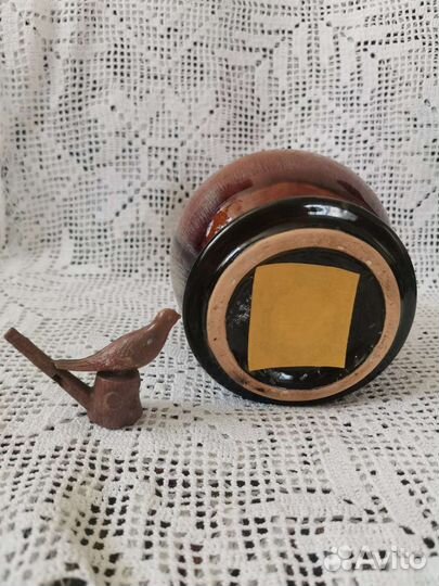 Копилка яблоко керамика