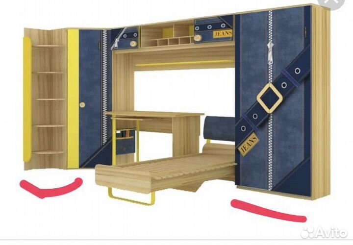 Мебель в детскую комнату