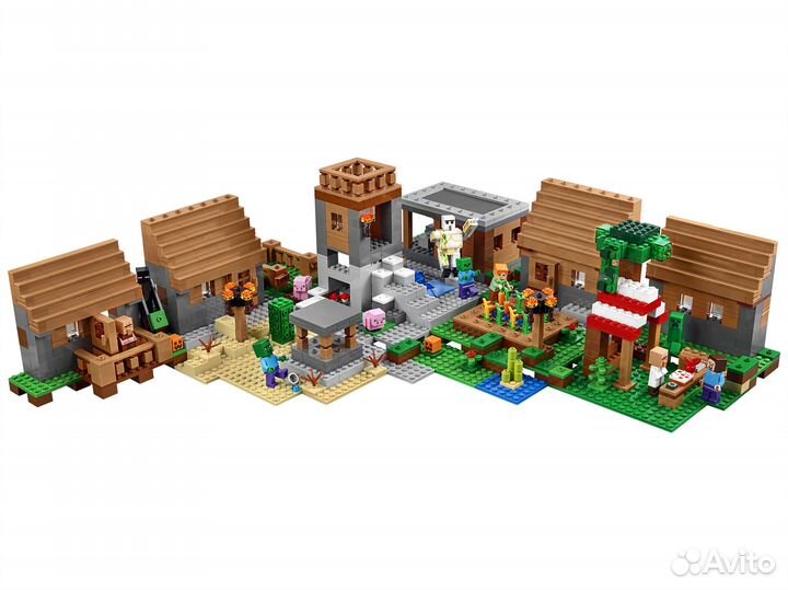 Конструктор Майнкрафт Большая деревня 10531