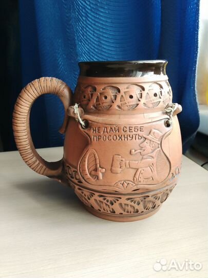 Пивная кружка керамическая