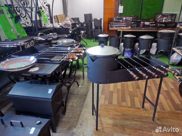 Мангал Печь для казана 3мм