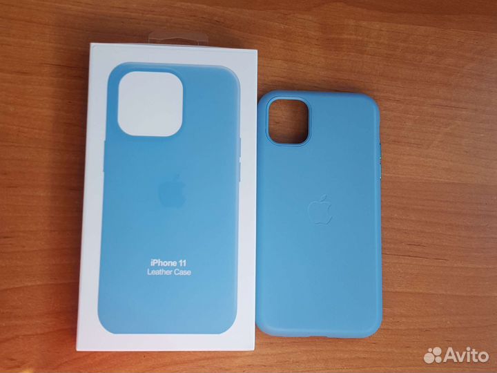 Кожаный чехол iPhone 11