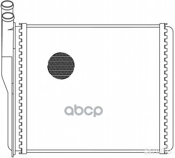 Радиатор отопителя для а/м Лада 2123