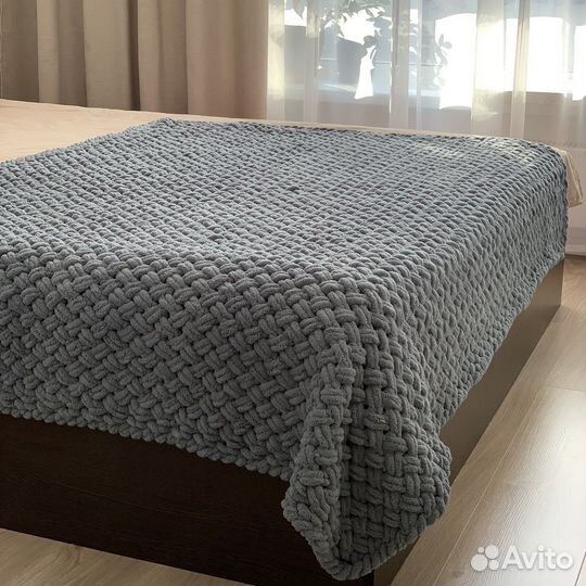 Плед ручной работы