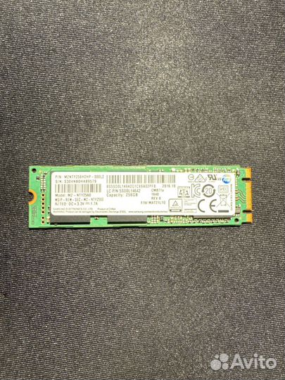 Б/У SSD M.2 256Gb 2280 Samsung PM871
