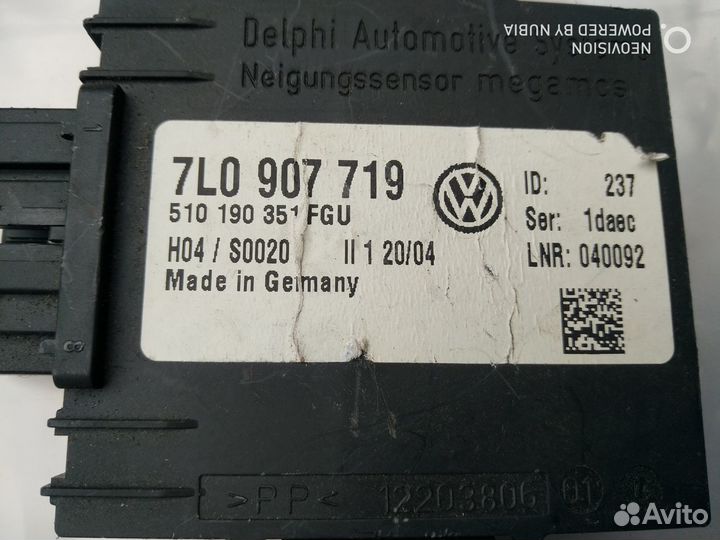 Блок управления защиты угона Фольксваген Туарег