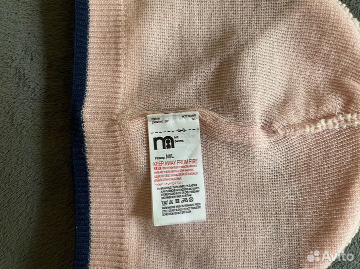 Комплект шапка перчатки Mothercare шарф в подарок