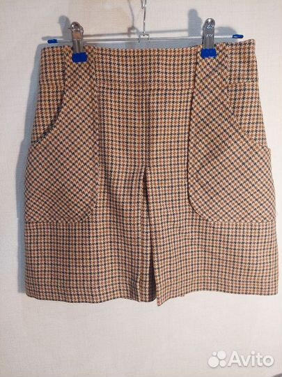 Юбка в клетку