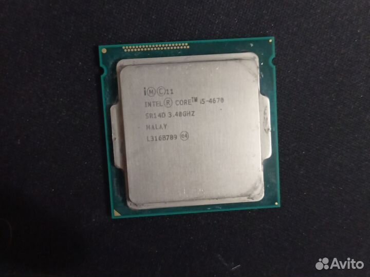 Процессор intel core i5-4670