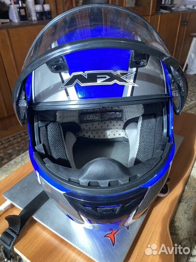 Мото шлем модуляр