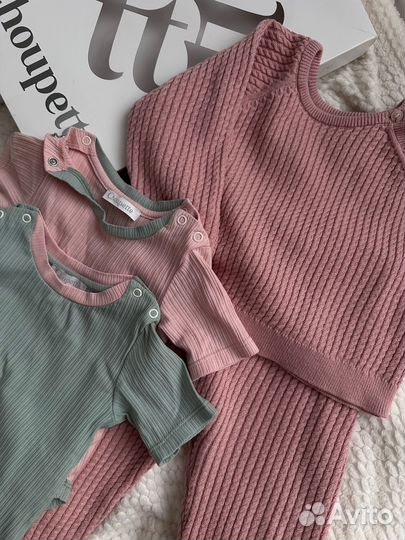 Костюм вязанный детский р.74