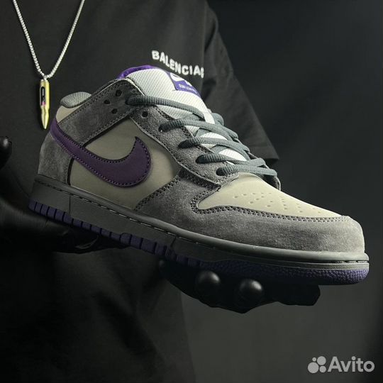 Кроссовки Nike sb Dunk low purple pigeon