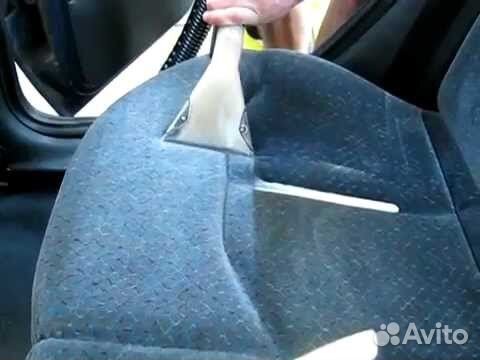 Химчистка профессиональным пылесосом Karcher Puzzi