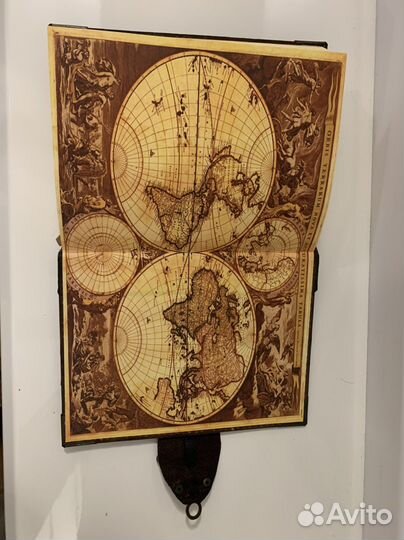 Ежедневник кожа ручная работа 23*18*2,5