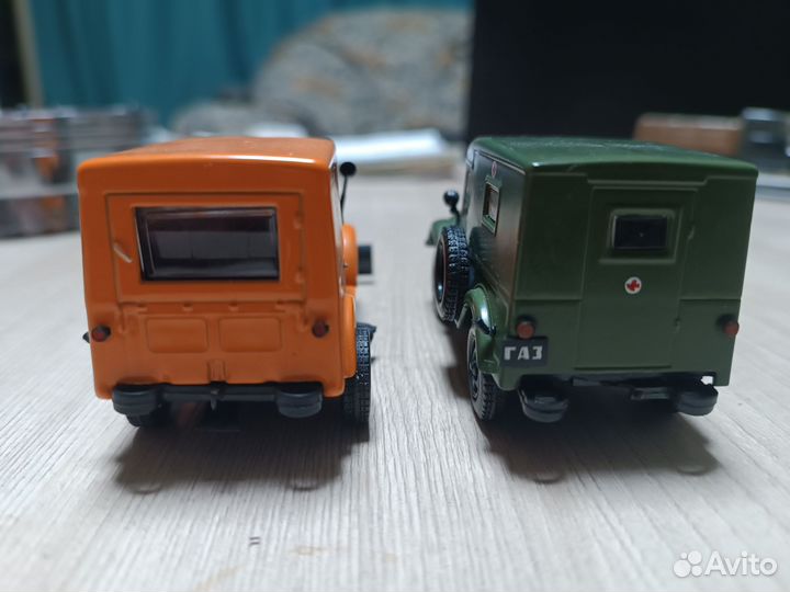 Модель (1:43) газ 69 Деагостини