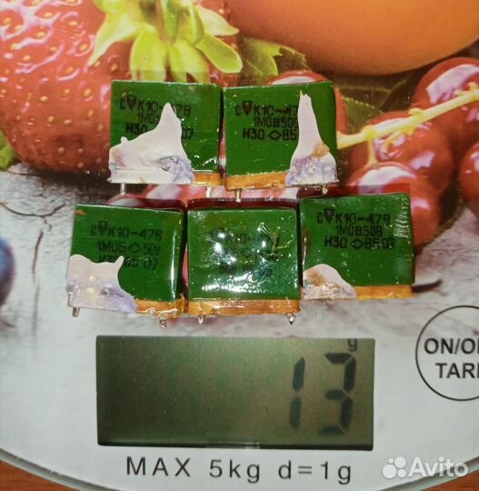 Конденсаторы км5 км6 палладий СССР ромб