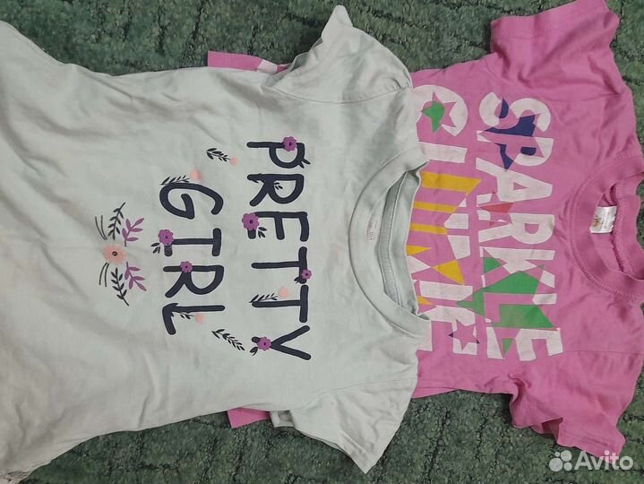 Детские вещи пакетом для девочки 110 116
