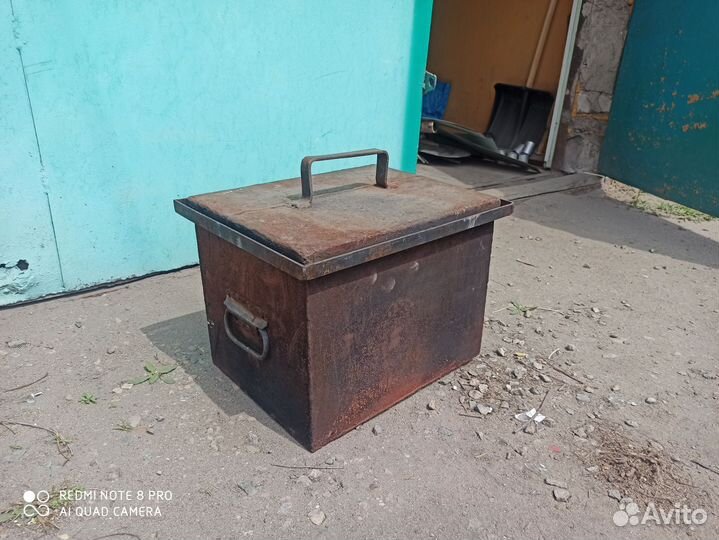 Коптильня горячего копчения бу