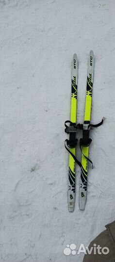 Лыжи детские 130 комплект