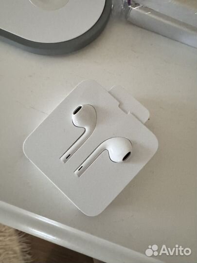 Наушники apple earpods проводные новые