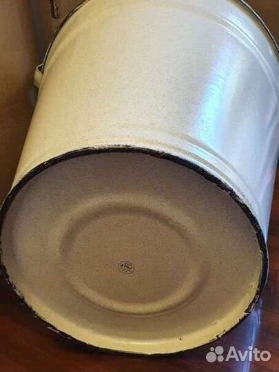 Ведро эмалированное новое