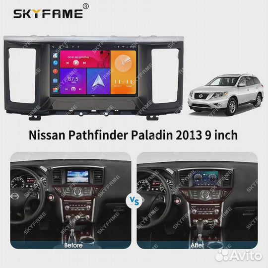 Магнитола Nissan Pathfinder 2012-2021, Palladin