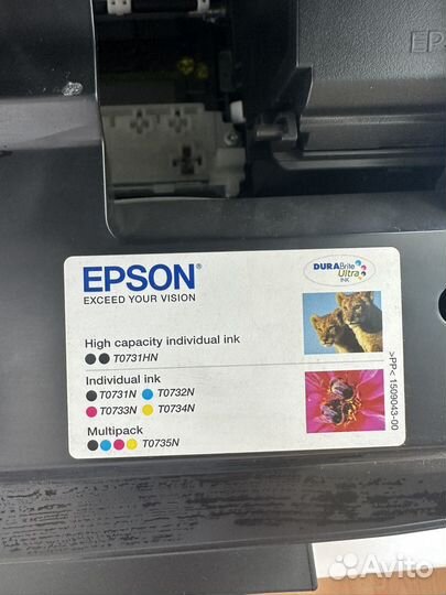 Принтер сканер копир Epson Stylus TX219 струйный