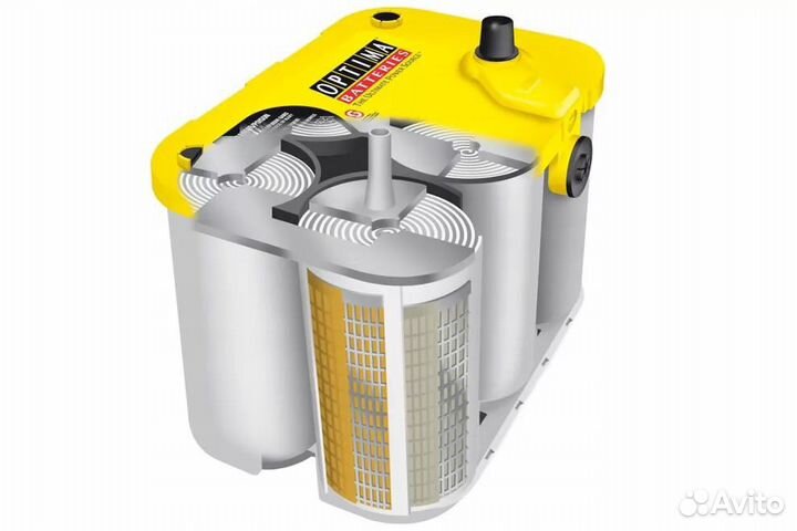 Аккумулятор Optima Yellow AGM 55Ah