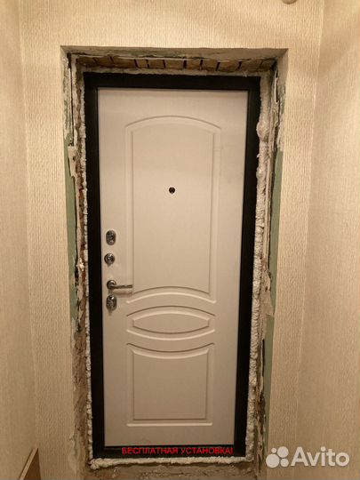 Новая входная дверь с бесплатной установкой