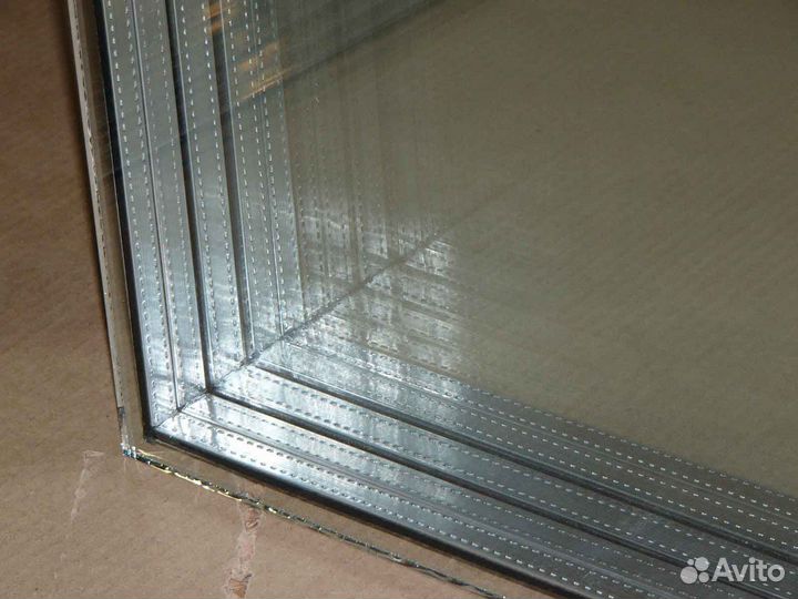 Ремонт окон, стеклопакет триплекс RAL5931