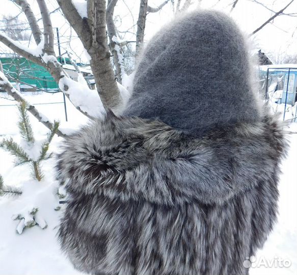 Пуховый платок новый