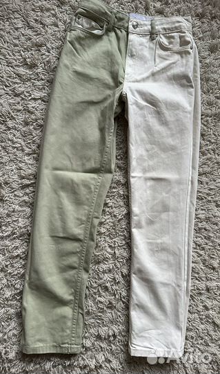 Джинсы straight bershka