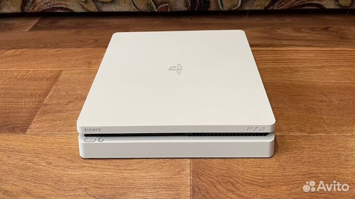 Sony ps4 slim 1 tb White прошита + Atomic Heart