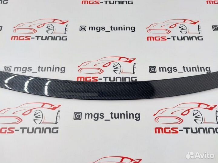 Спойлер на Mercedes S-Coupe c217 (Под карбон)