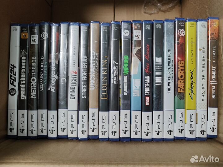 Игры для PS4, PS5 и Xbox на Дисках Новые и бу