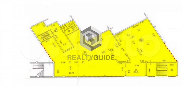 539 м2 Бизнес-центр 