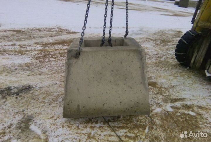 Стакан забота фо-2 (фундамент ограды)