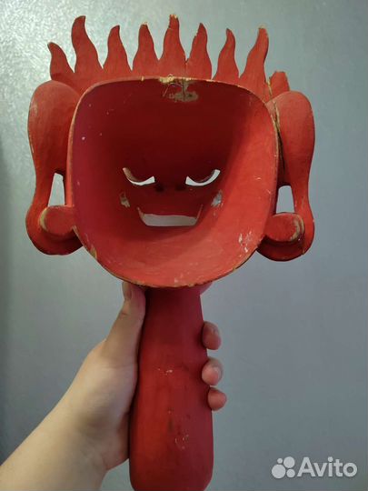 Балийски лев деревянная маска