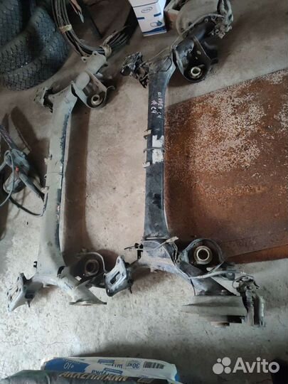 Задняя балка на Ситроен С4