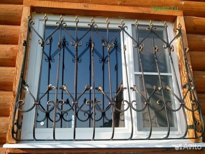 Решетки на окна / Под ключ от производителя