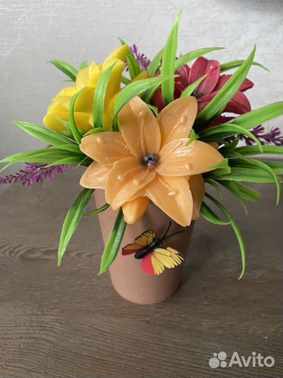 Мыло ручной работы букеты