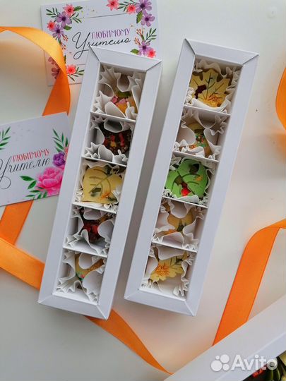 Шоколад ручной работы на день учителя