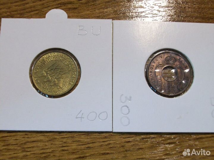 Монеты Африки. Колонии