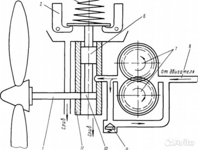 Robinson R44 C007-5 привод воздушного винта
