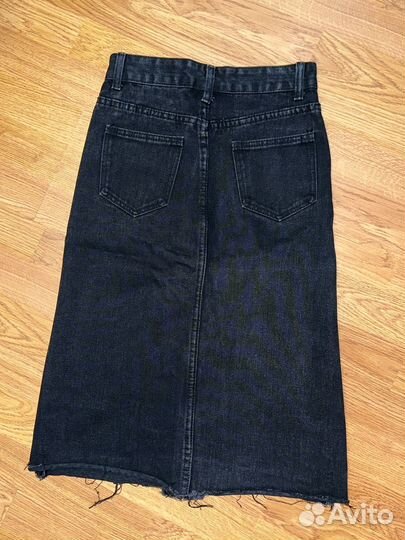 Юбка джинсовая