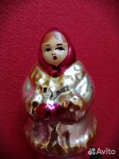 Елочные игрушки СССР на прищепке