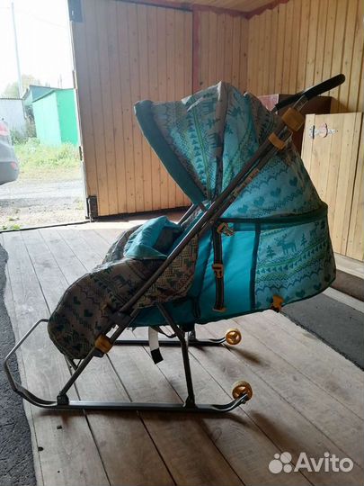 Санки коляска ника