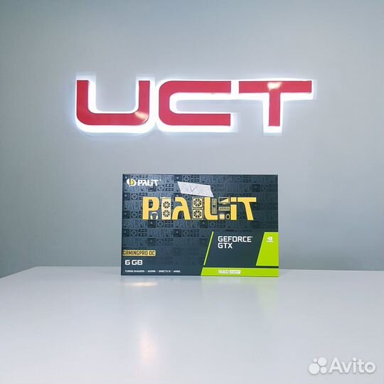 Видеокарта palit geforce GTX1660 super gaming PRO